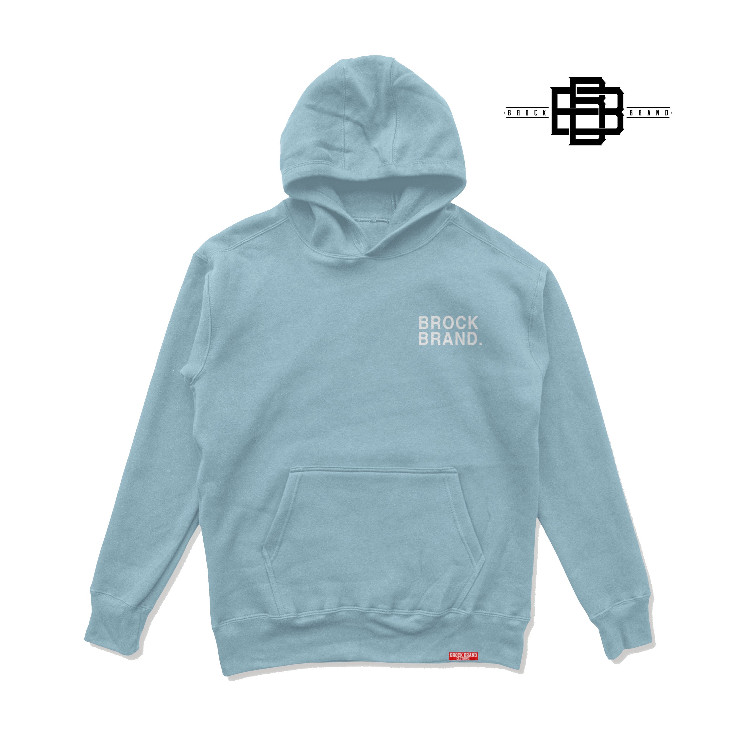 BROCK BRAND TECH HOODIE SOFT POWDER